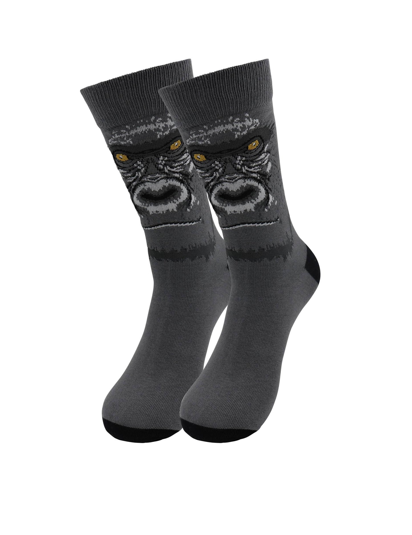 Image of Real Sic Gorilla Animal Socks - Fox, Koala, Sloth, Kangaroo Cotton Fun Socks