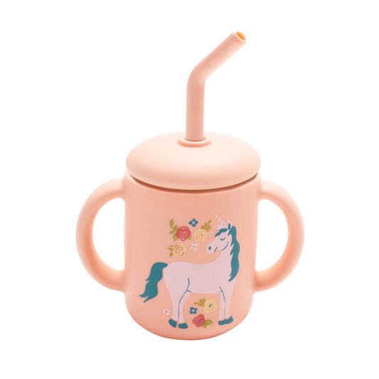 Sugarbooger by Ore’ Originals - Fresh & Messy Sippy Cup | Unicorn