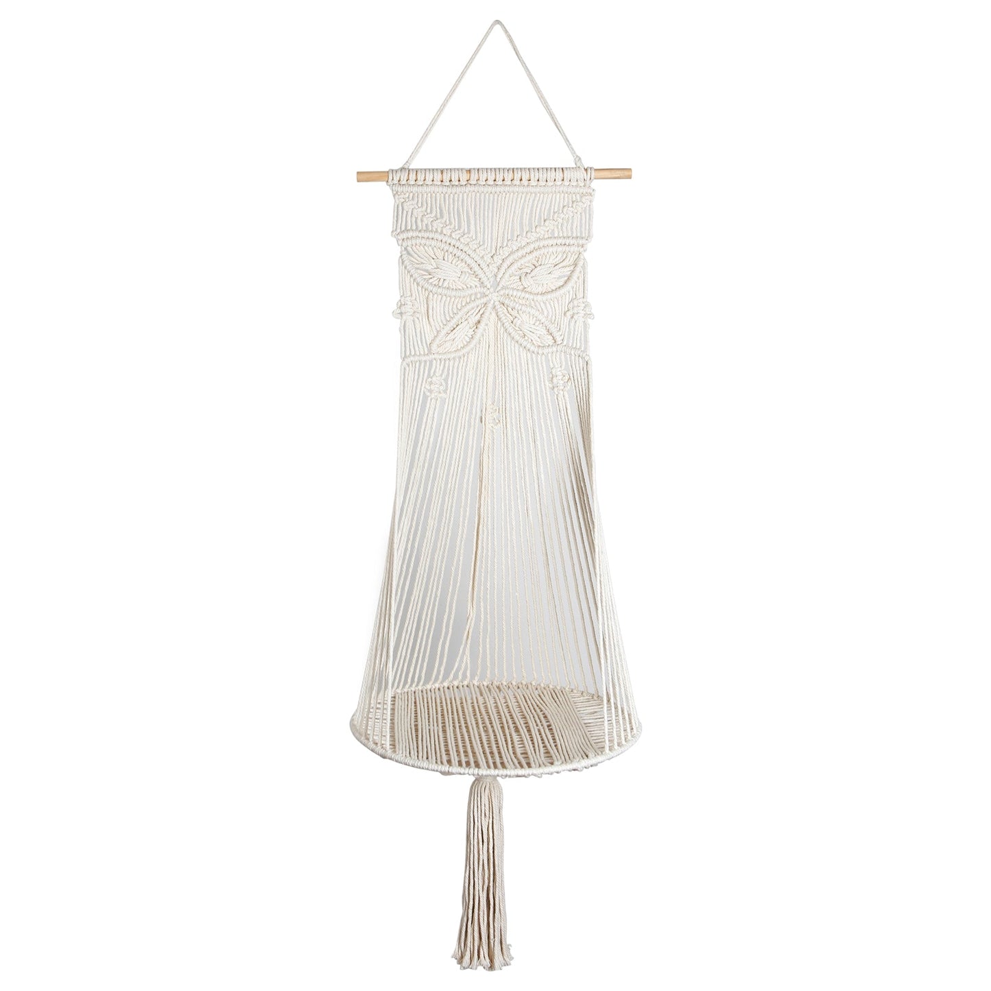 Wall Hanging Butterfly Cat macrame - Indoor Cat Bed, Cat Swing, Cat Nest