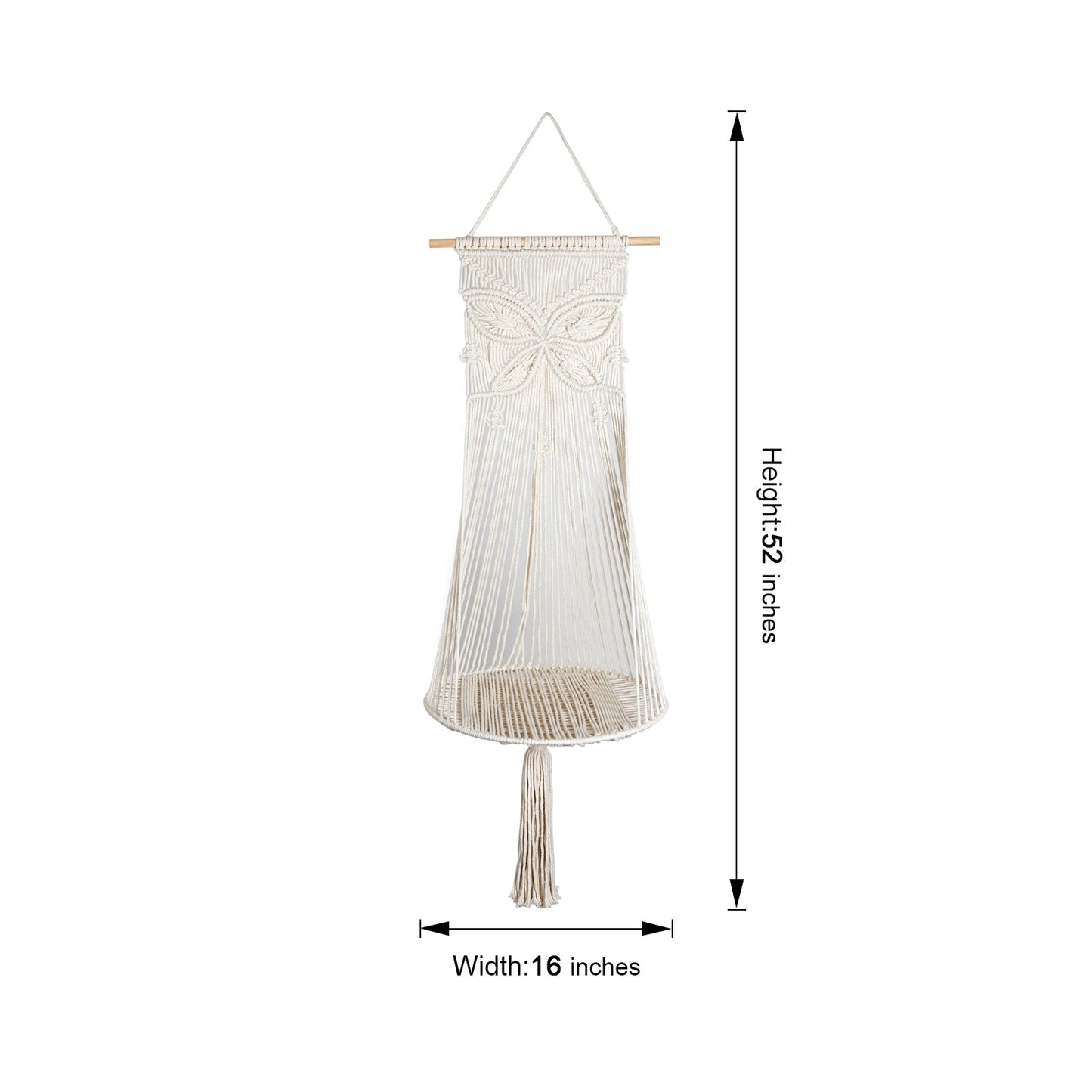 Wall Hanging Butterfly Cat macrame - Indoor Cat Bed, Cat Swing, Cat Nest