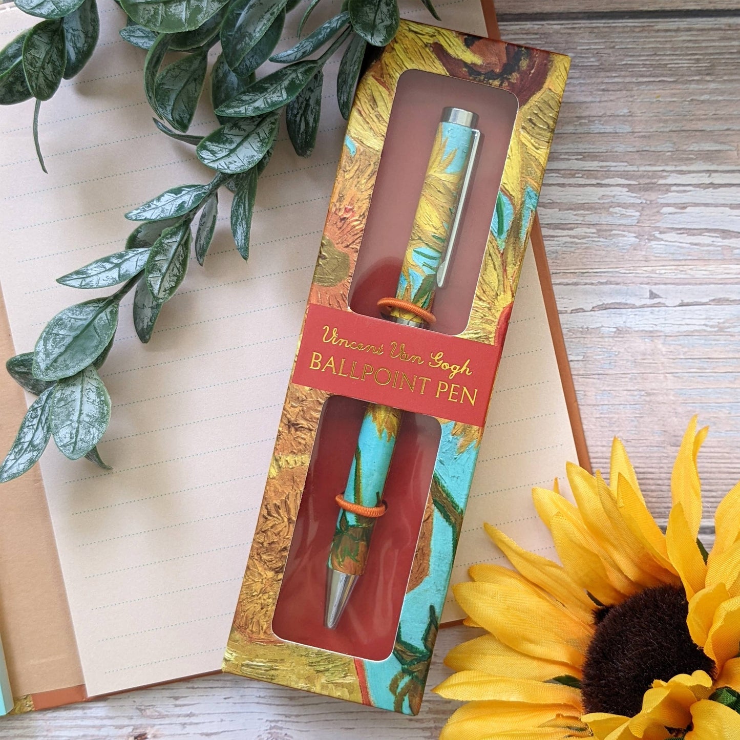 Robert Frederick Ltd - Ballpoint Pen - Van Gogh - Sunflowers