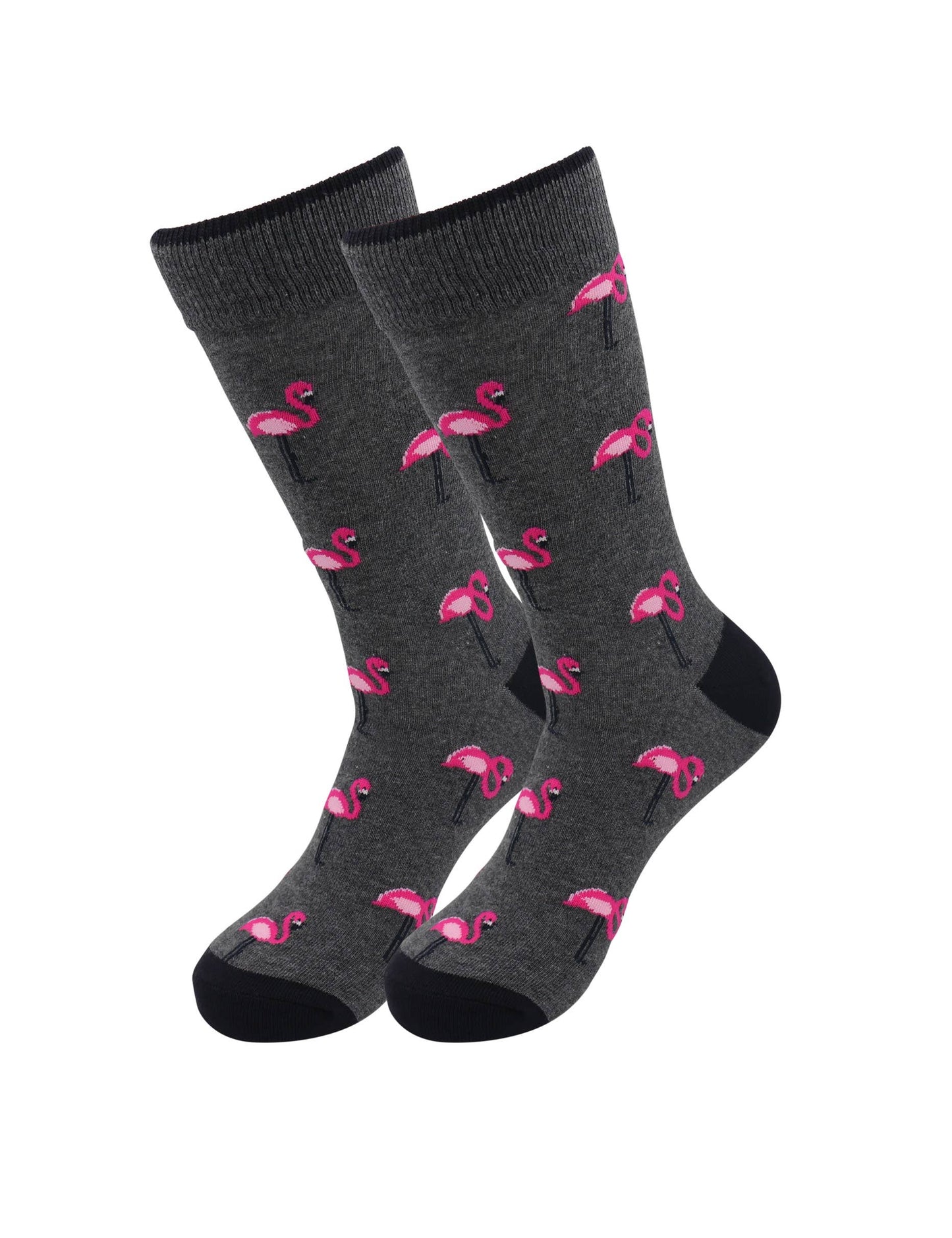 Image of Real Sic Flamingo Animal Fun Socks - Tiger, Flamingo, Goldfish, Toucan Socks