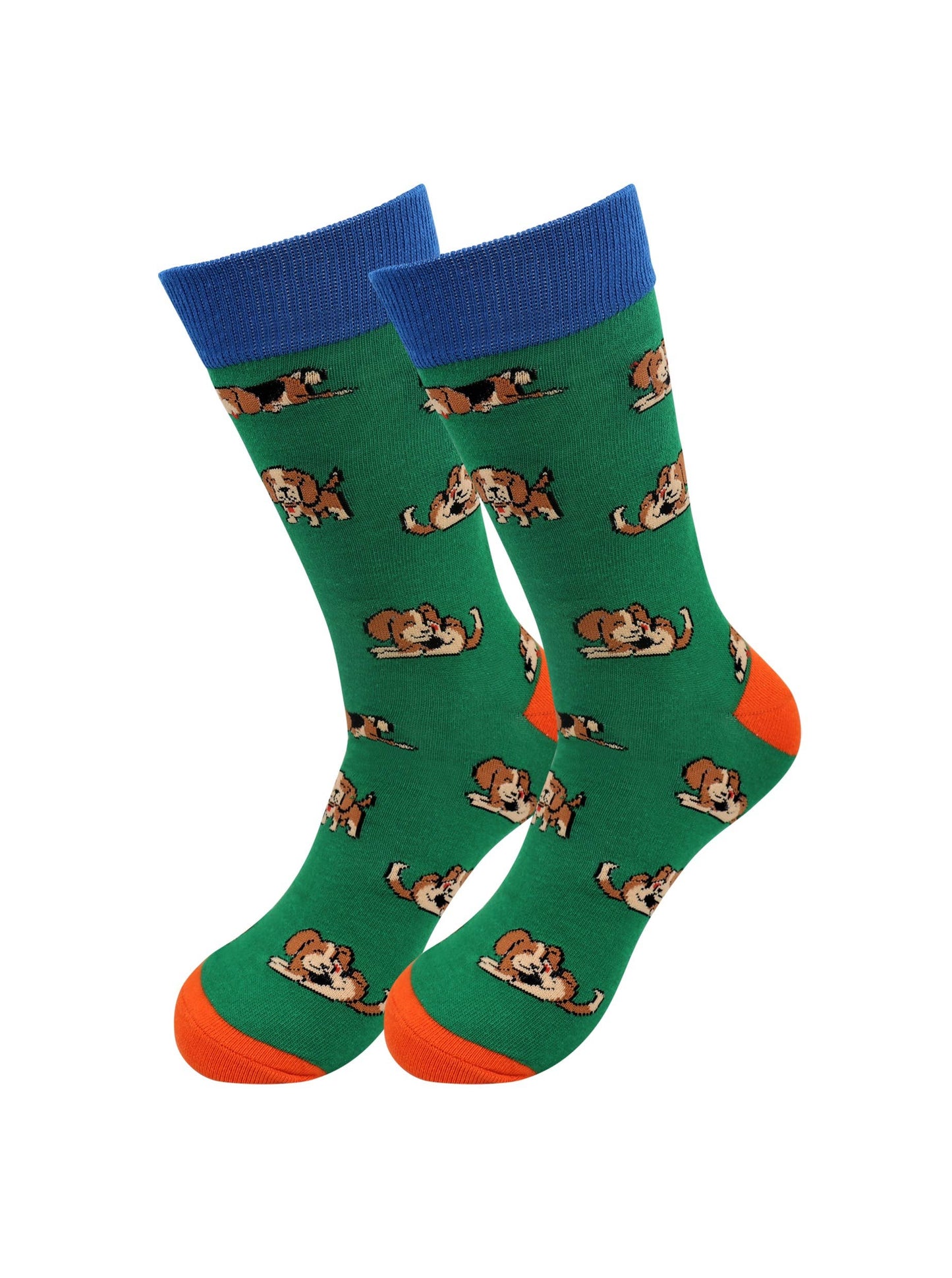 Image of Real Sic Beagle Animal Dog Fun Socks - Corgi, Beagle, Pit Bull Terrier Socks