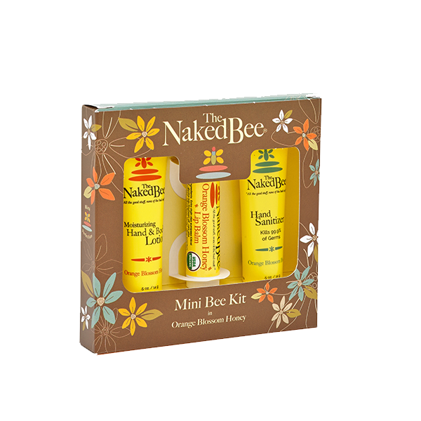 The Naked Bee - Orange Blossom Honey Mini Bee Kit