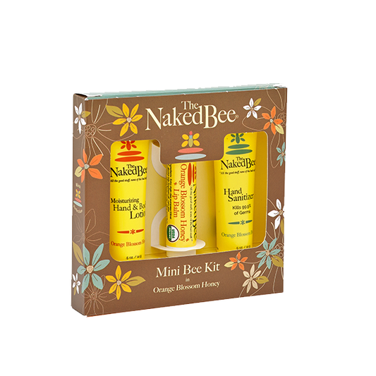 The Naked Bee - Orange Blossom Honey Mini Bee Kit