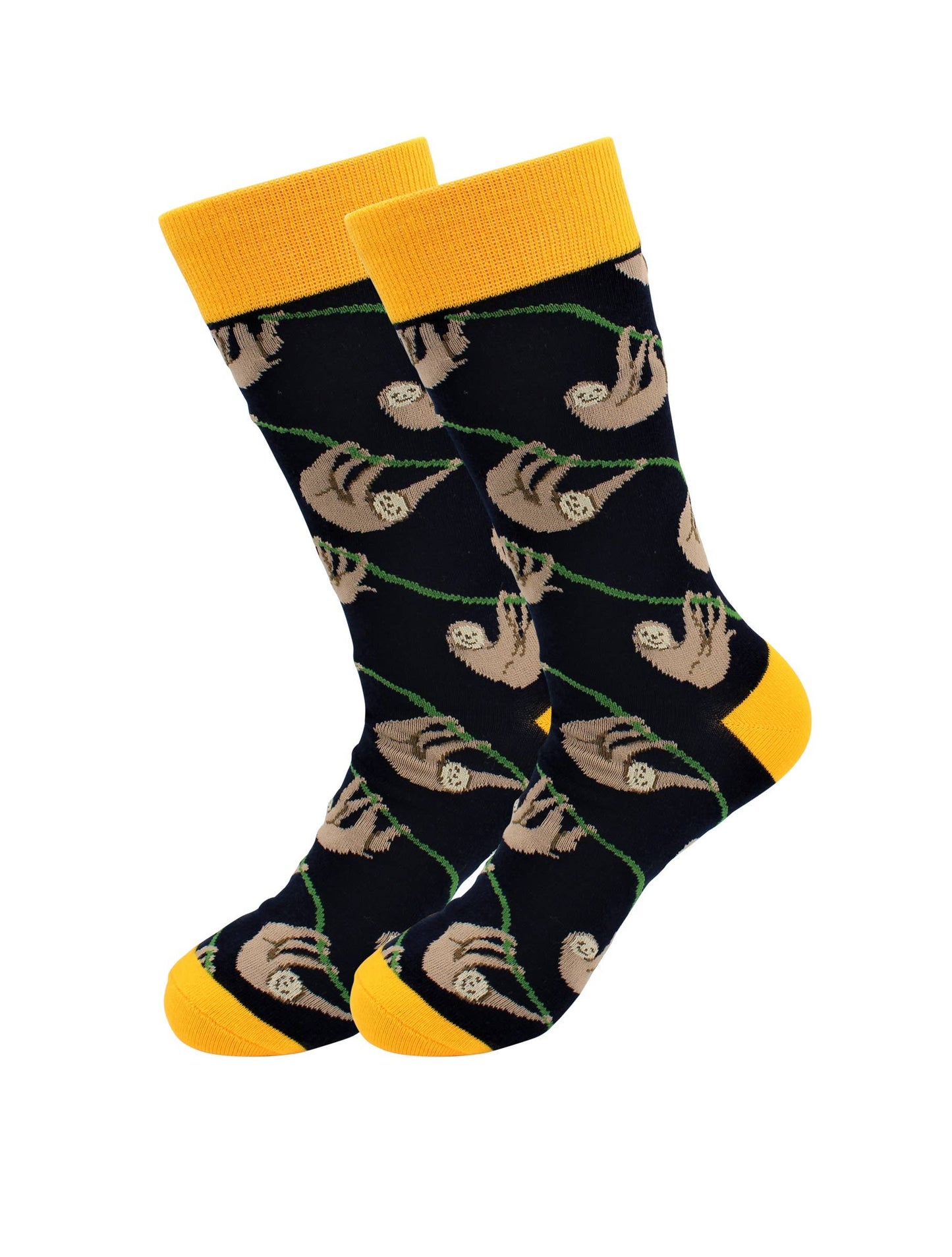 Image of Real Sic Sloth Animal Socks - Fox, Koala, Sloth, Kangaroo Cotton Fun Socks
