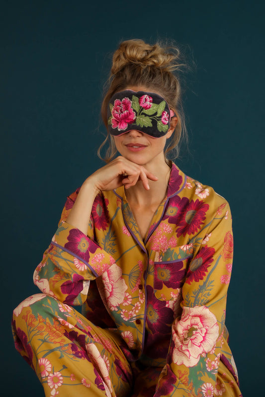 Powder Design inc - Lavender Velvet Eyemask Painted Peony