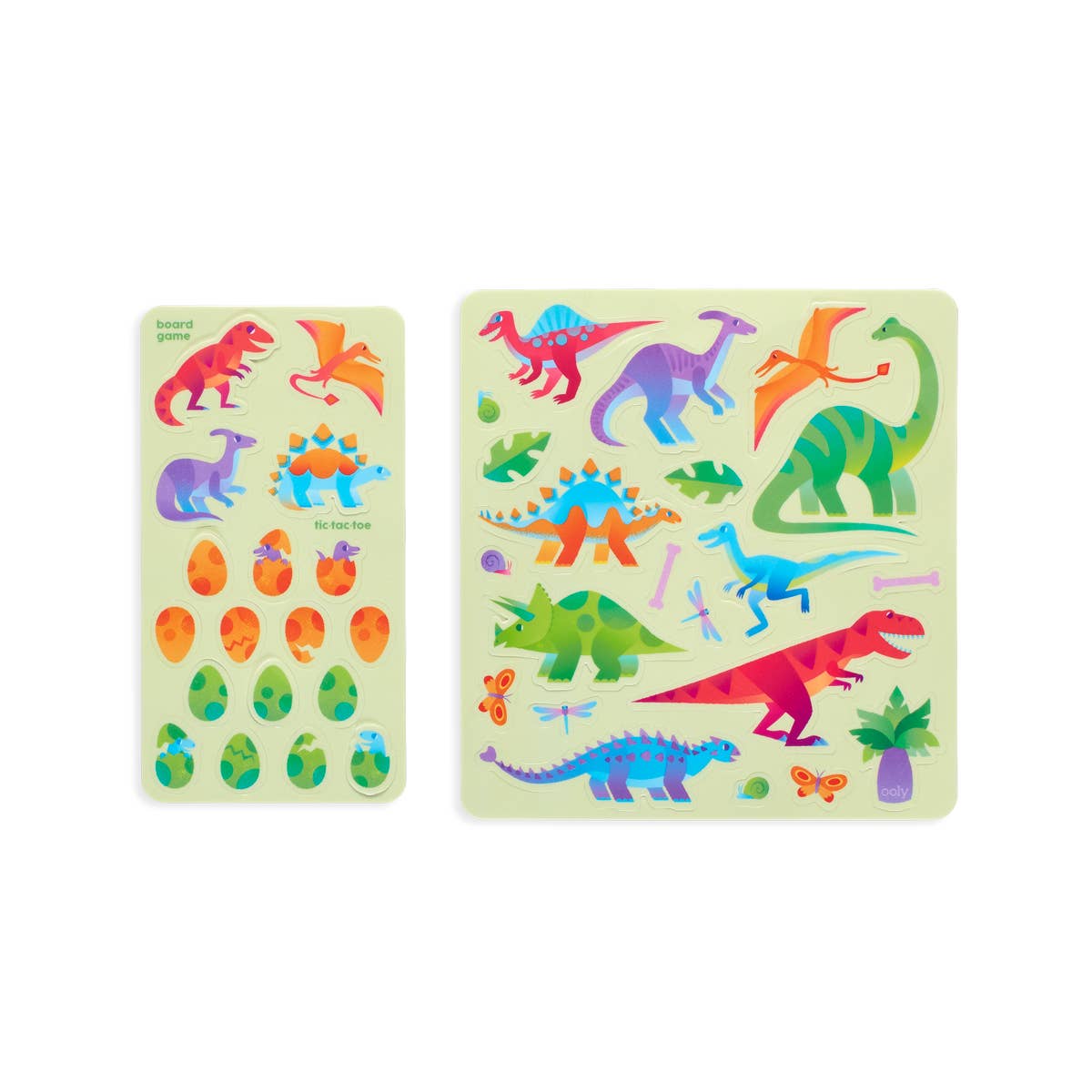 OOLY - Play Again!: Reusable Sticker Fun - Daring Dinos.