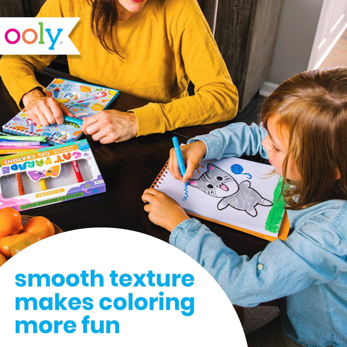 OOLY - Cat Parade Twist-Up Watercolor Gel Crayons - Set of 12
