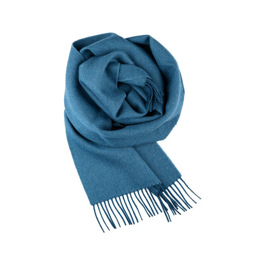 Shupaca Alpaca - 100% Baby Alpaca Scarf - Blue Jean