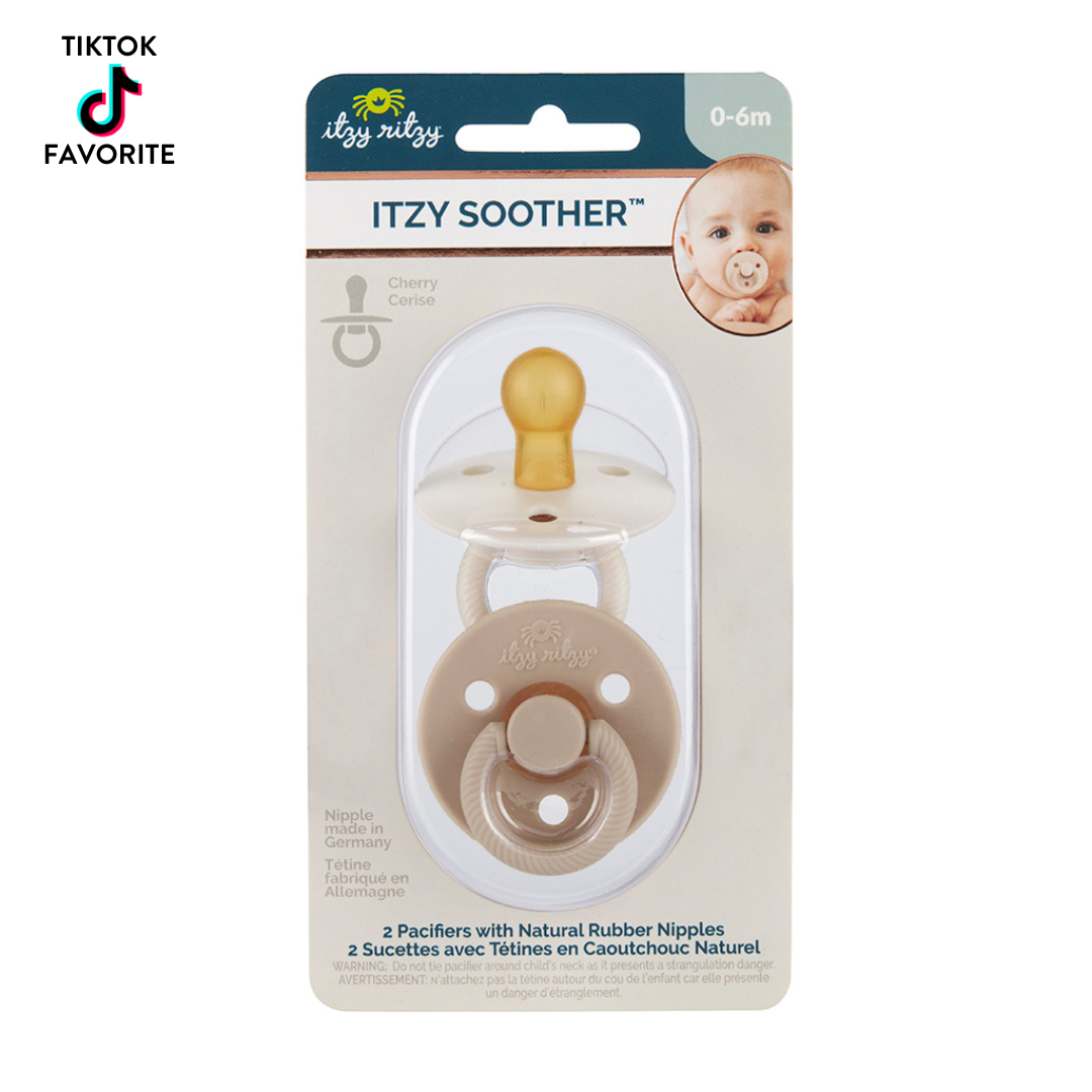 Itzy Ritzy - Natural Rubber Paci Sets