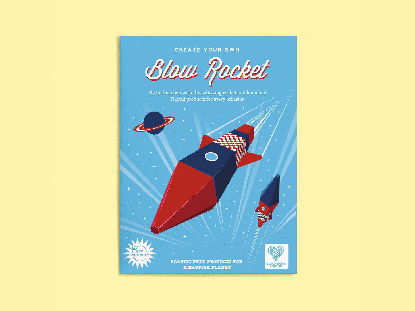Clockwork Soldier - USA - Create Your Own Blow Rocket
