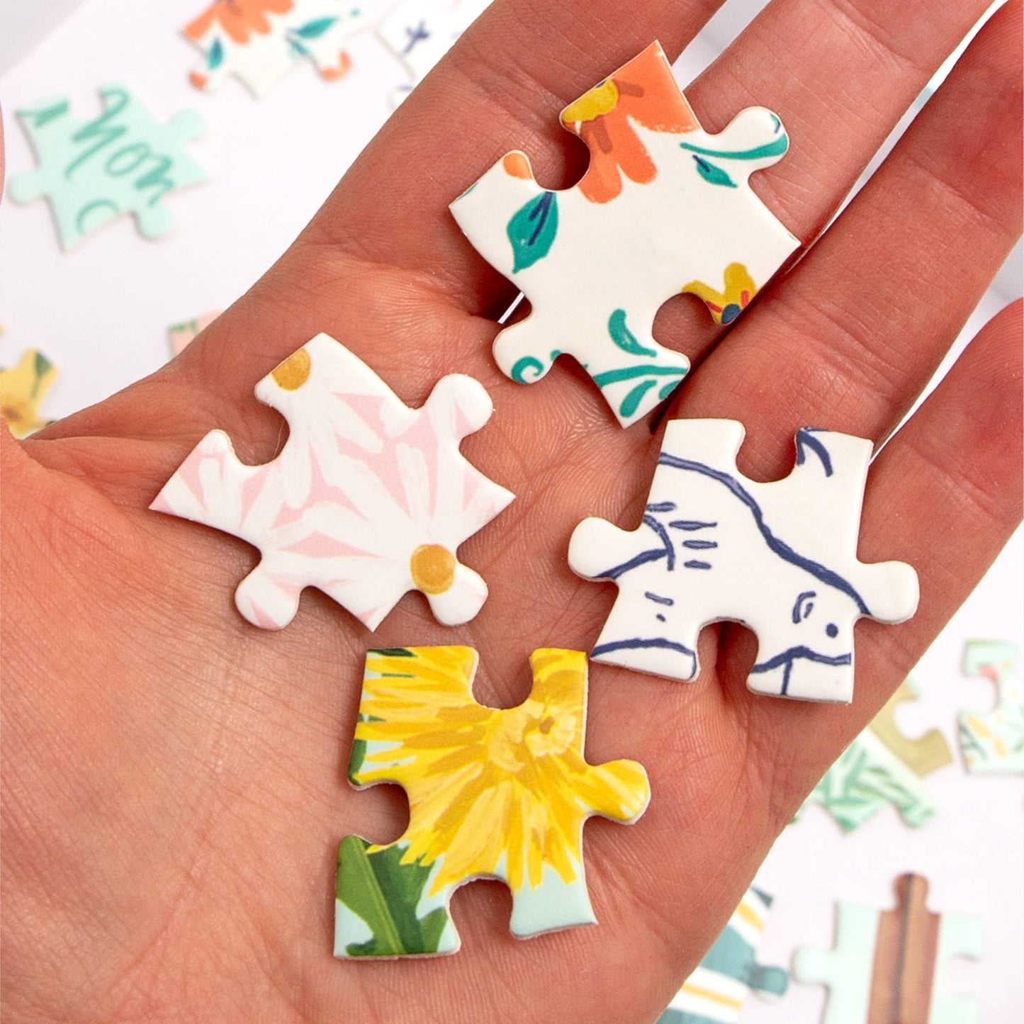 1canoe2 | One Canoe Two Paper Co. - Tea Time - 500 Piece Jigsaw Puzzle