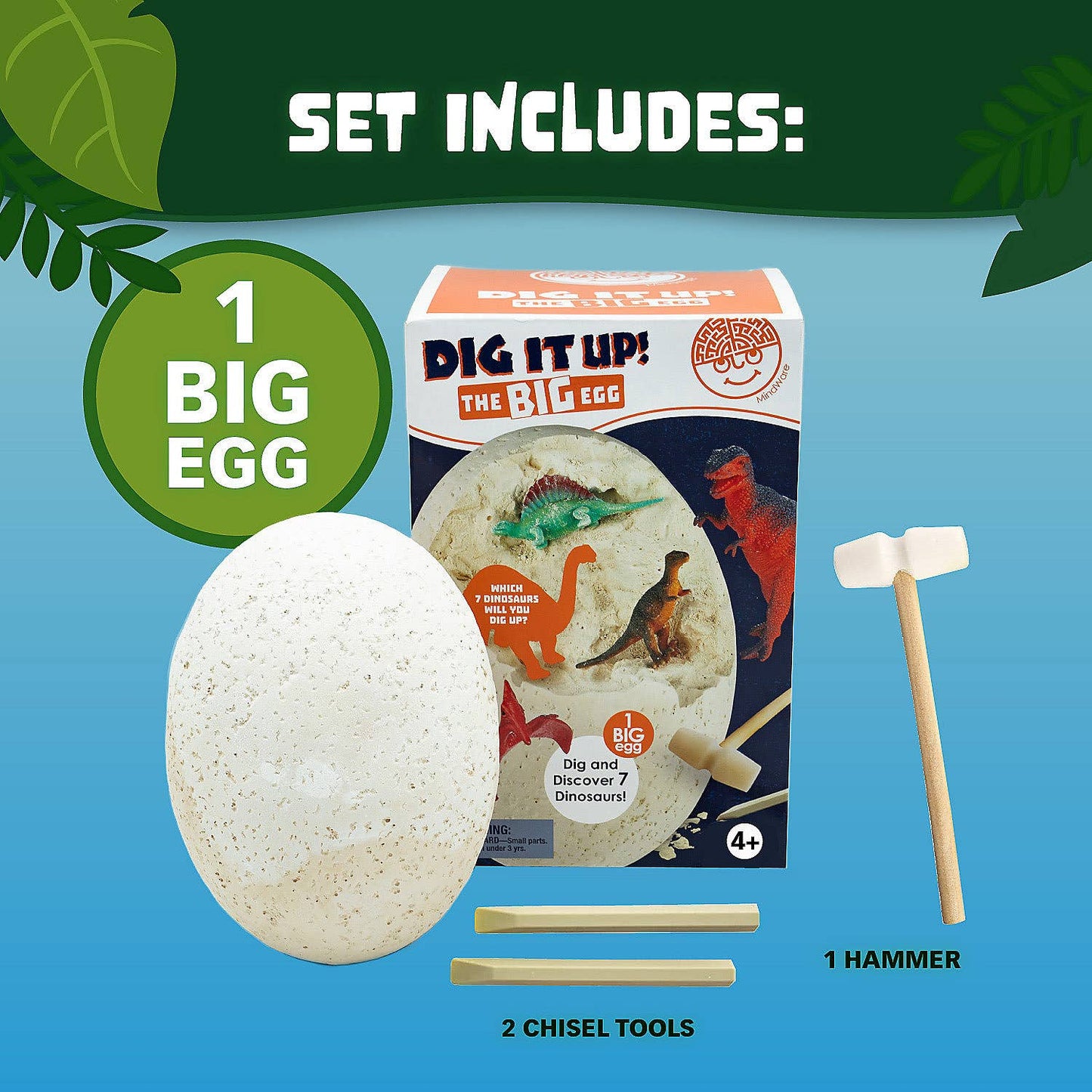 MindWare & Peaceable Kingdom - Dig It Up!: The Big Egg