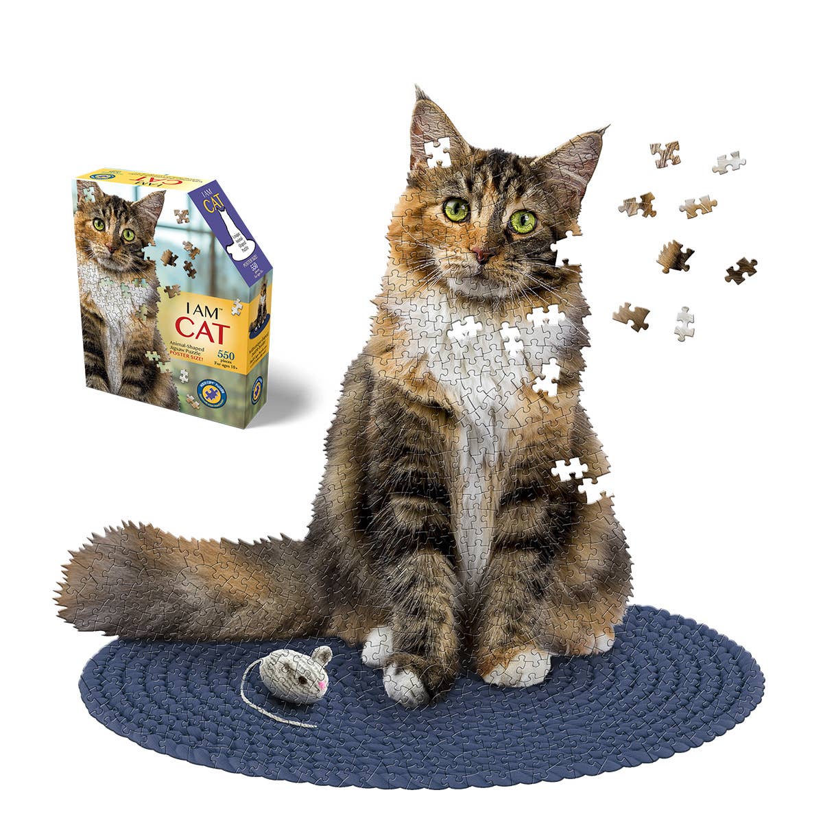 Madd Capp Games & Puzzles - I AM Cat 550 jigsaw puzzle - gift