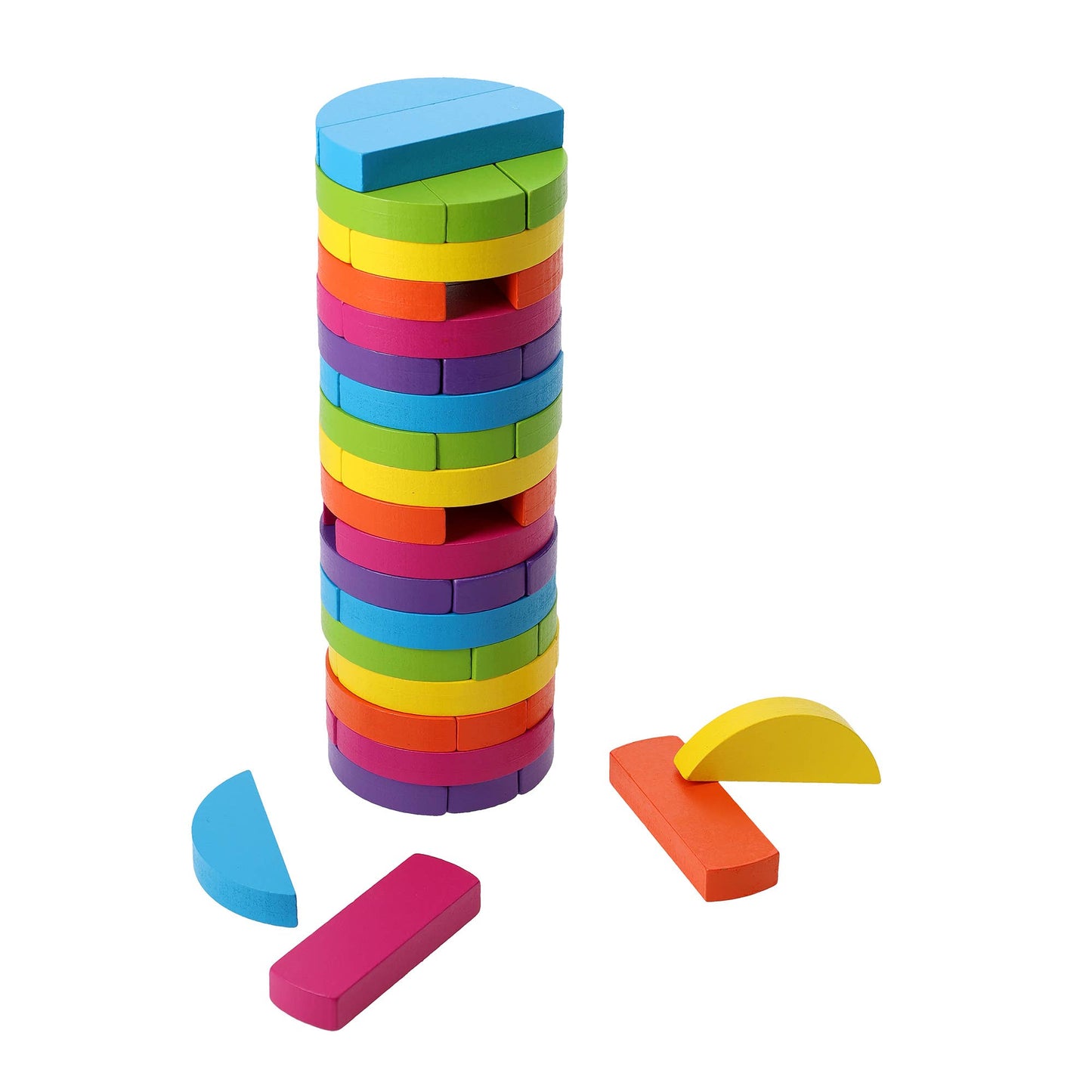 Ridley's Games - Round Tower Tumbling Blocks