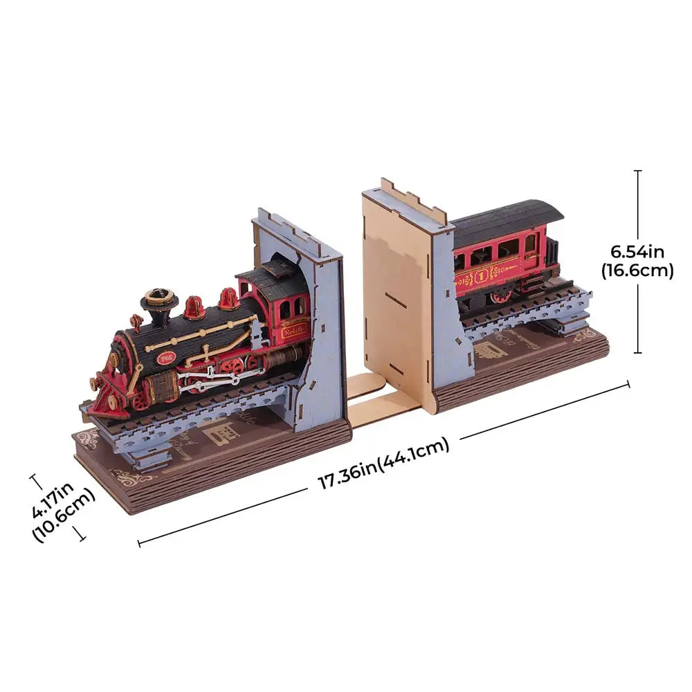 Robotime - TGE01 Century Train Rolife DIY Booknook Puzzles DIY Wooden