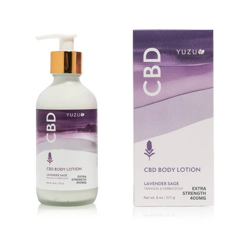 YUZU - CBD Body Lotion (Extra Strength 400mg)