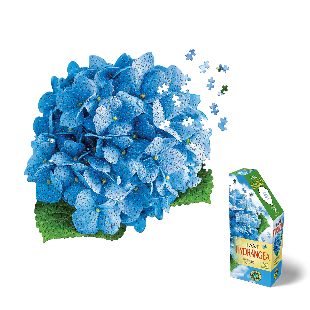Madd Capp Games & Puzzles - I AM HYDRANGEA 350-piece jigsaw puzzle - gift