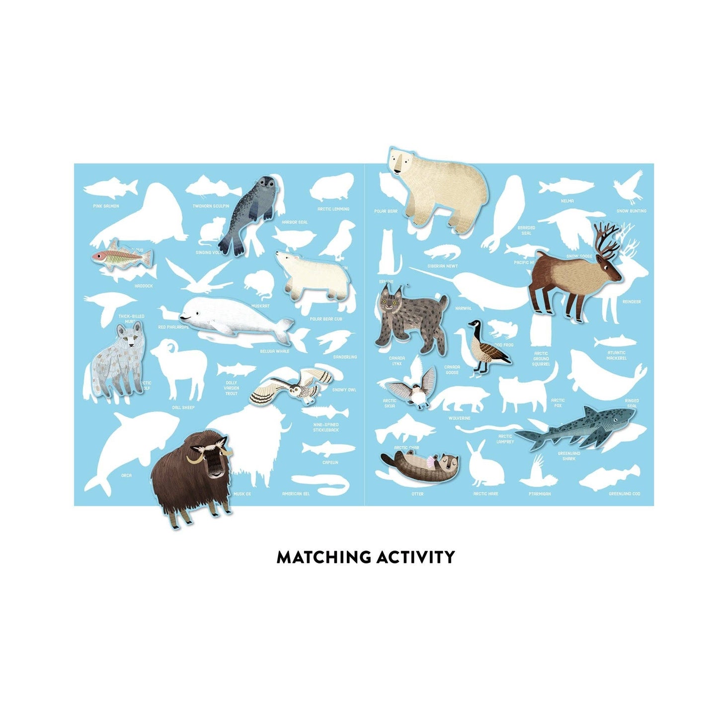 Chronicle Books - Arctic Life Sticker Play Reusable Activity Set