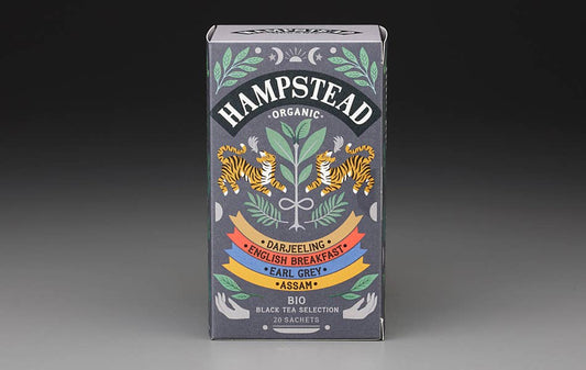 Mark T. Wendell Tea Company - Hampstead Organic Black Tea Selection Pack (20 Teabags)