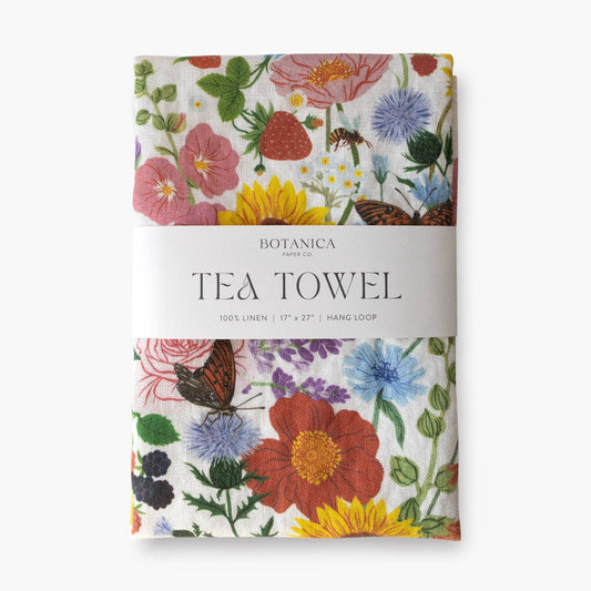 Botanica Paper Co. - SUMMER | 100% LINEN TEA TOWEL
