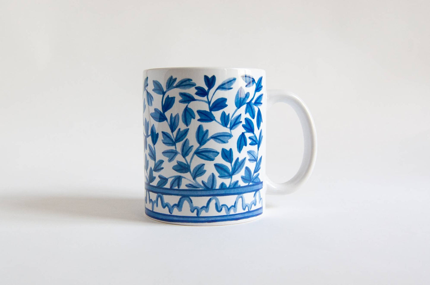 Helmsie - Blue and White Mama and Me Cup Set