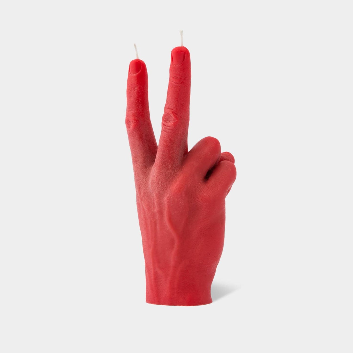 54 Celsius - CandleHand Hand Gesture Candle - Victory/Peace: Black