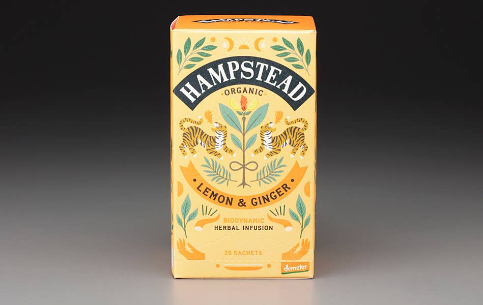 Mark T. Wendell Tea Company - Hampstead Organic Lemon & Ginger (20 Teabags)