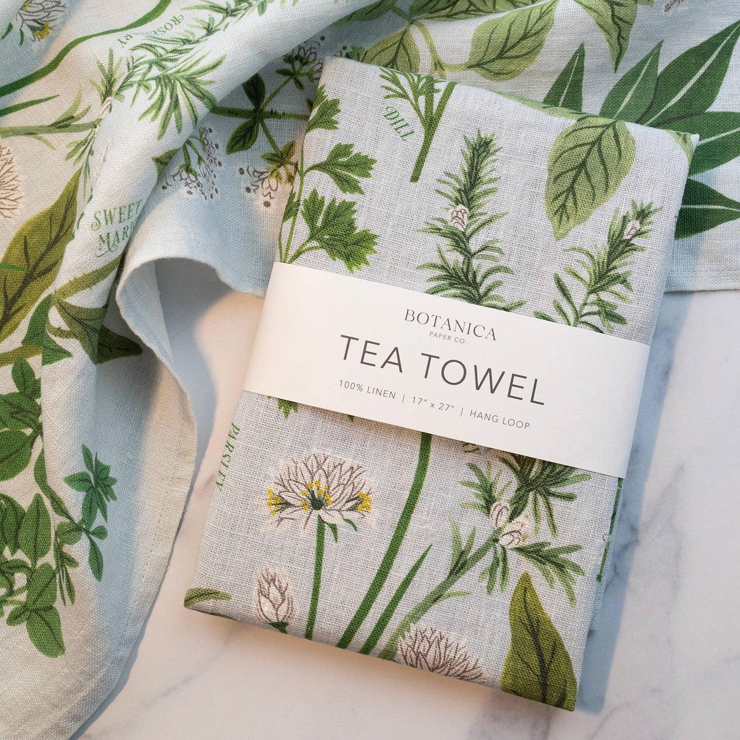 Botanica Paper Co. - HERB GARDEN | 100% LINEN TEA TOWEL