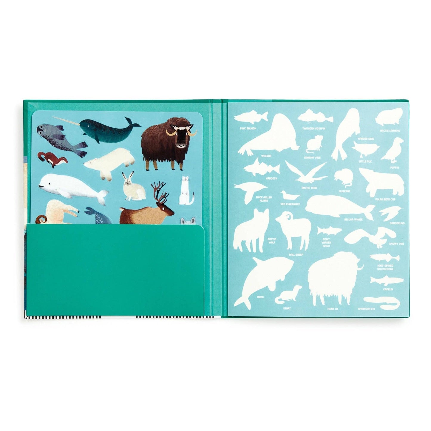 Chronicle Books - Arctic Life Sticker Play Reusable Activity Set