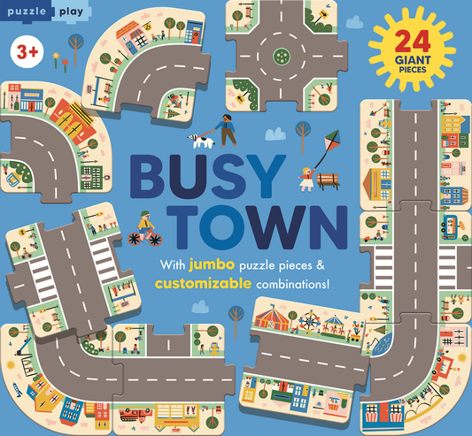 EDC Publishing - Puzzle Play: Busy Town