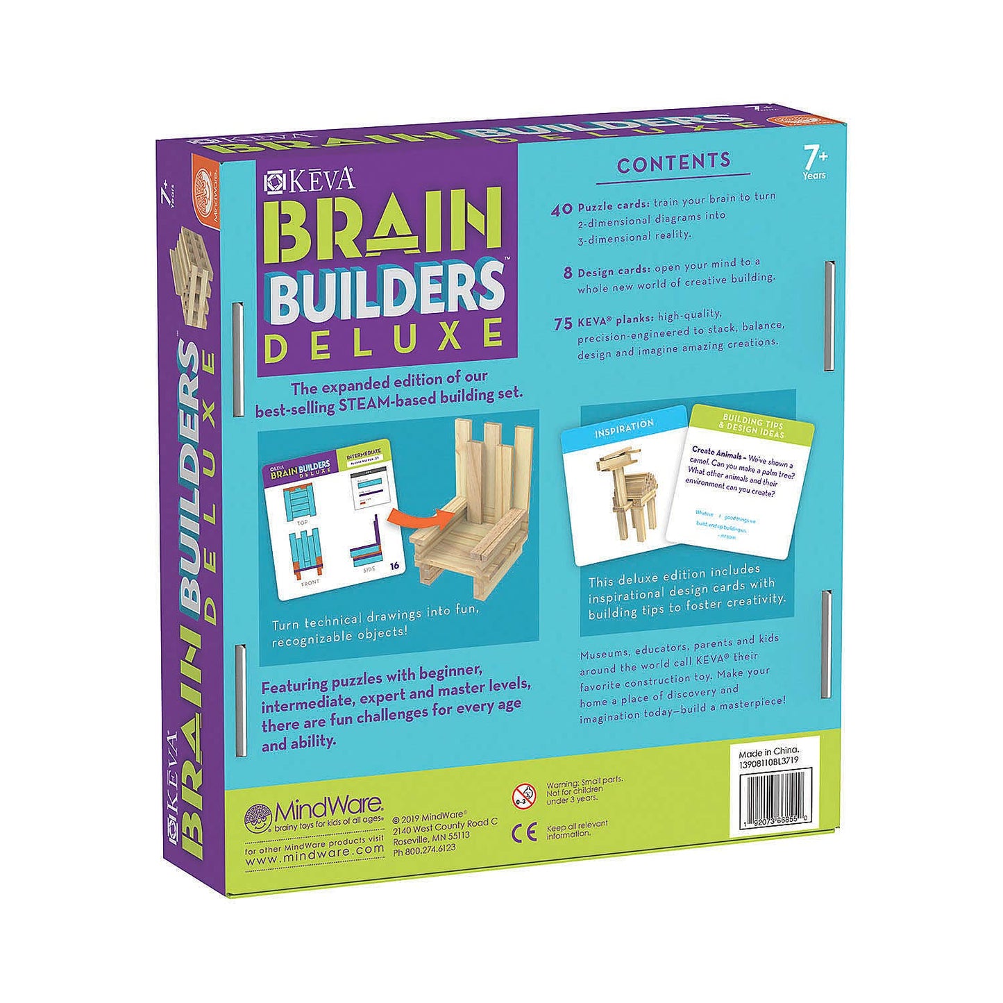MindWare & Peaceable Kingdom - Keva: Brain Builders Deluxe