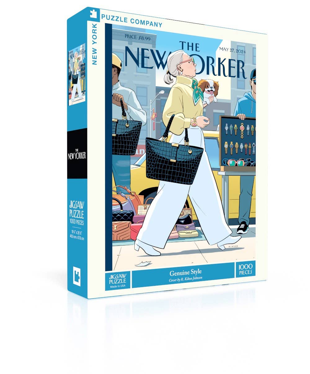 New York Puzzle Company - Genuine Style - 1000 Piece Jigsaw Puzzle