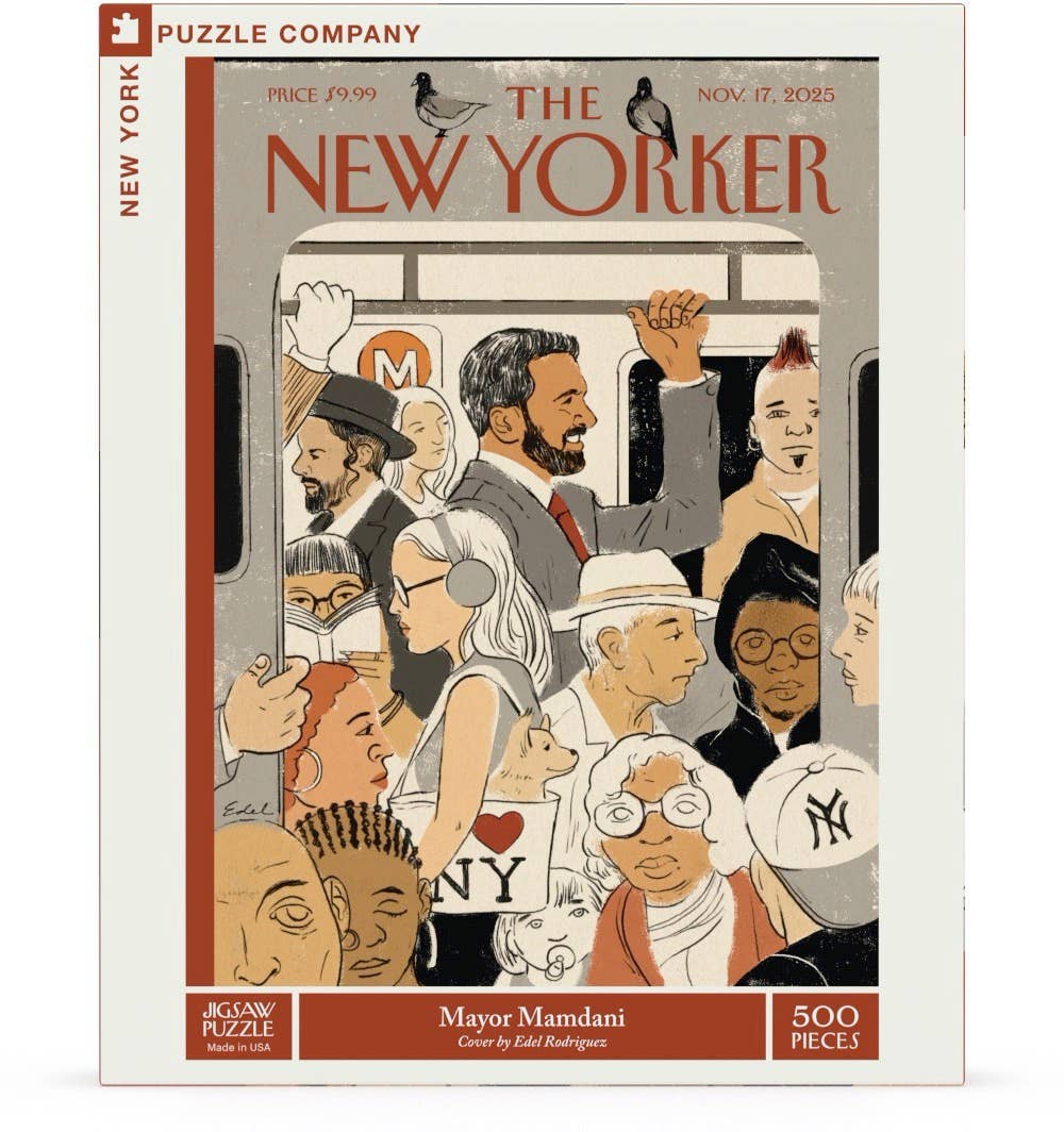 New York Puzzle Company - Mayor Mamdani - 500 Piece Jigsaw Puzzle
