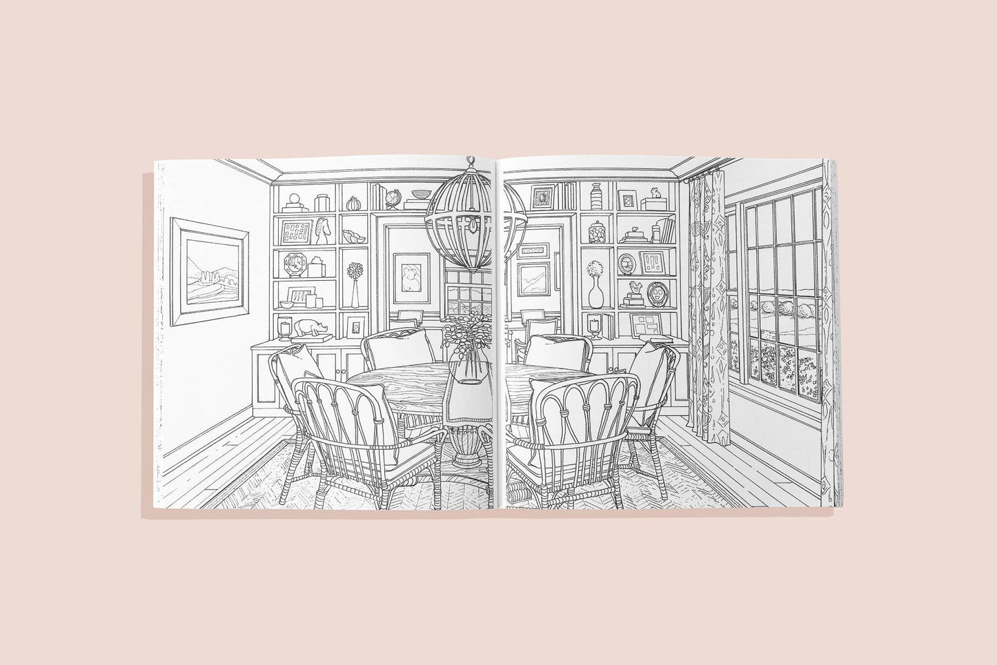 Paige Tate & Co. - Color At Home- A Young House Love Adult Coloring Book