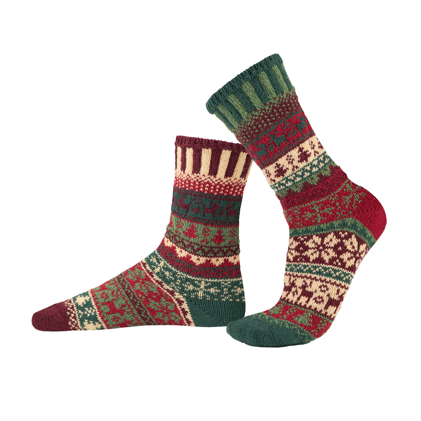 Solmate Socks - Noel Holiday Christmas Socks | Eco-Friendly USA Made