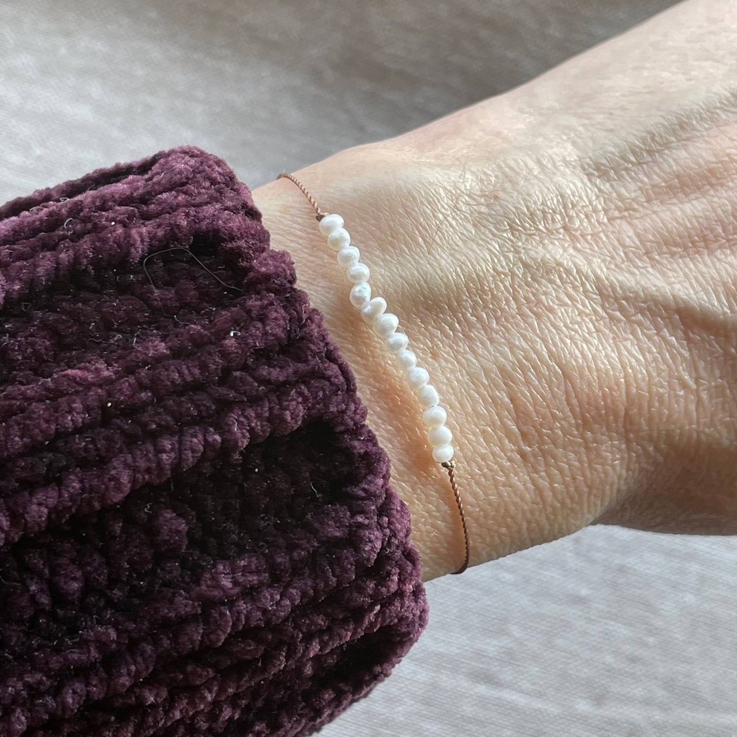 Soulsilk - Freshwater Pearl Bracelet- Wealth