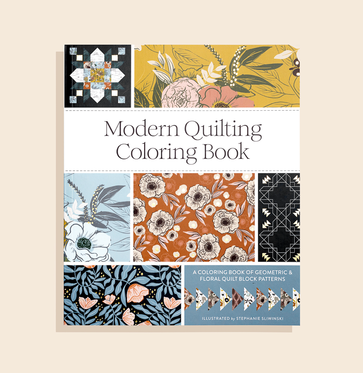Paige Tate & Co. - Modern Quilting Coloring Book: Adult Coloring Book