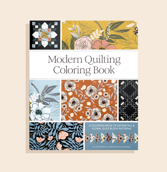 Paige Tate & Co. - Modern Quilting Coloring Book: Adult Coloring Book