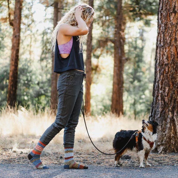 Solmate Socks - Ponderosa Wool Socks | USA Made Sustainable Mismatched Socks