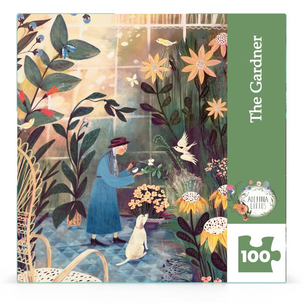 New York Puzzle Company - The Gardener MINI - 100 Piece Mini Puzzle