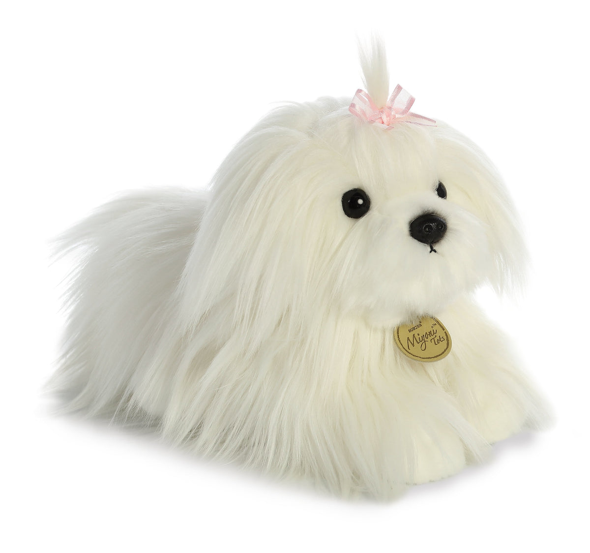 Maltese Puppy – Miyoni Tots Plush – Aurora