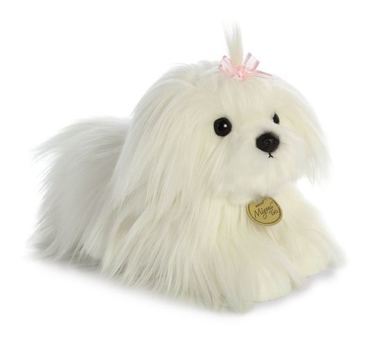 Maltese Puppy – Miyoni Tots Plush – Aurora