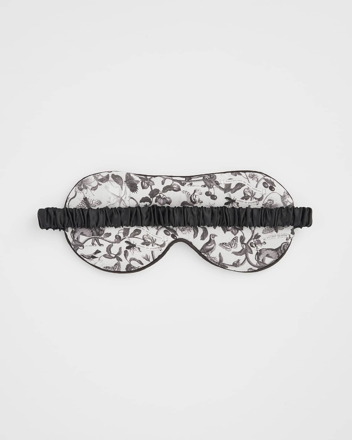 Fable England - FABLE Tree of Life Monochrome - Sleep Mask - One Size