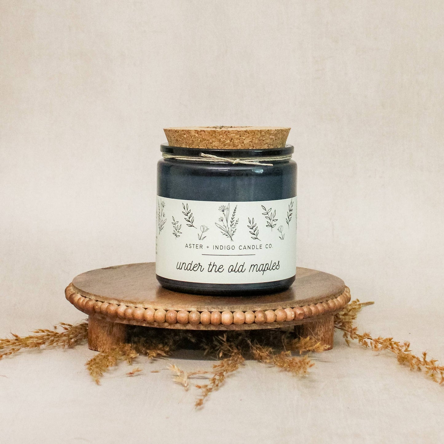 Aster + Indigo Candle Co. - Under the Old Maples | Fall Candle NEW
