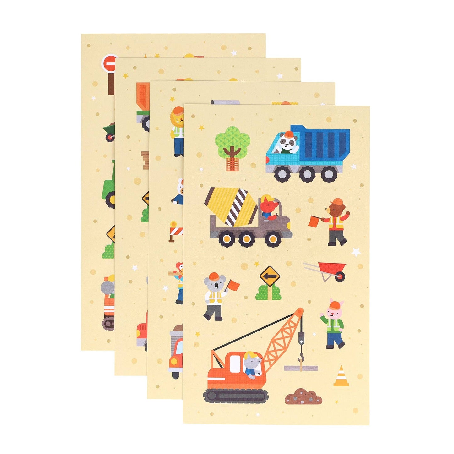 Chronicle Books - Mini Sticker Set: Little Builders CDU of 20