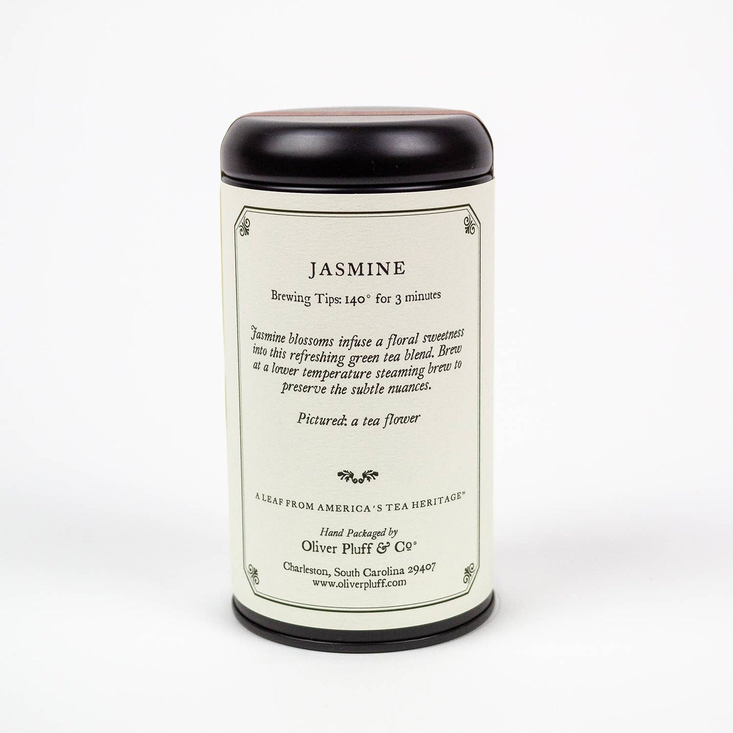 Oliver Pluff & Company - Jasmine - 20  Teabags in Signature Tea Tin