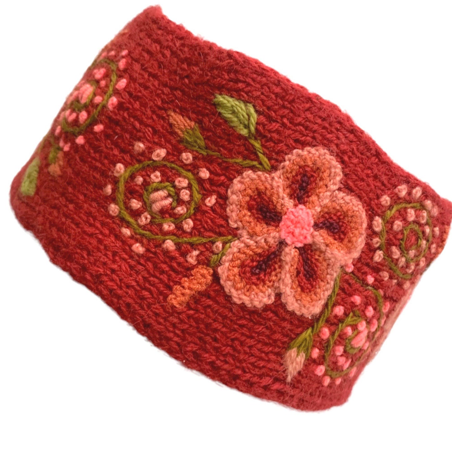 Peruvian Trading Company - Hand Stiched Flowers Headbands-AFL-B2