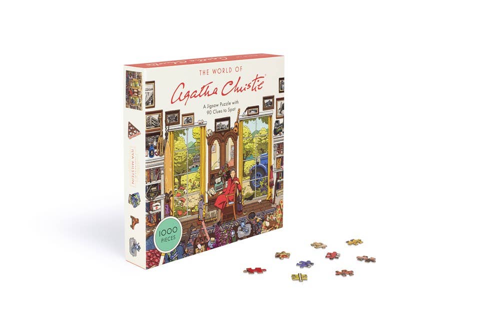 Chronicle Books - World of Agatha Christie 1000 Piece Puzzle